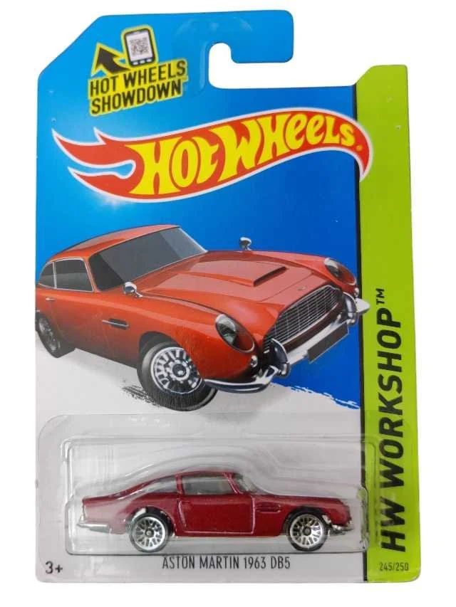 Hotwheels aston martin 1963 DB5 Imported mainline 1:64 Scale
