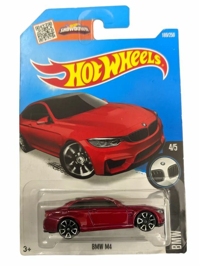 Hotwheels BMW M4 Imported Mainline 1:64 Scale
