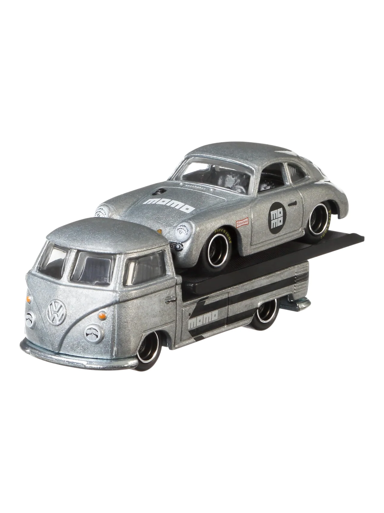 HotWheels Car Culture Team Transport Porsche 356A Outlaw and Volkswagen Transporter T1 Pickup #13 Imported 1:64 Scale - Image 5