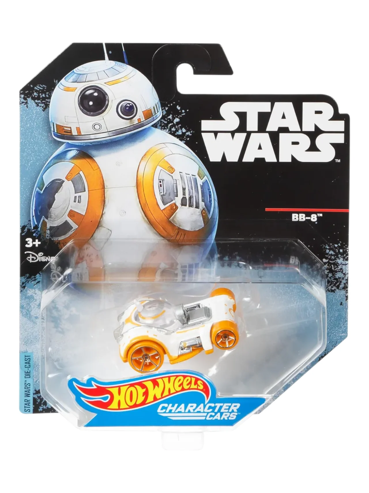 HotWheels Character Cars BB-8 star Wars premium Imported 1:64 Scale