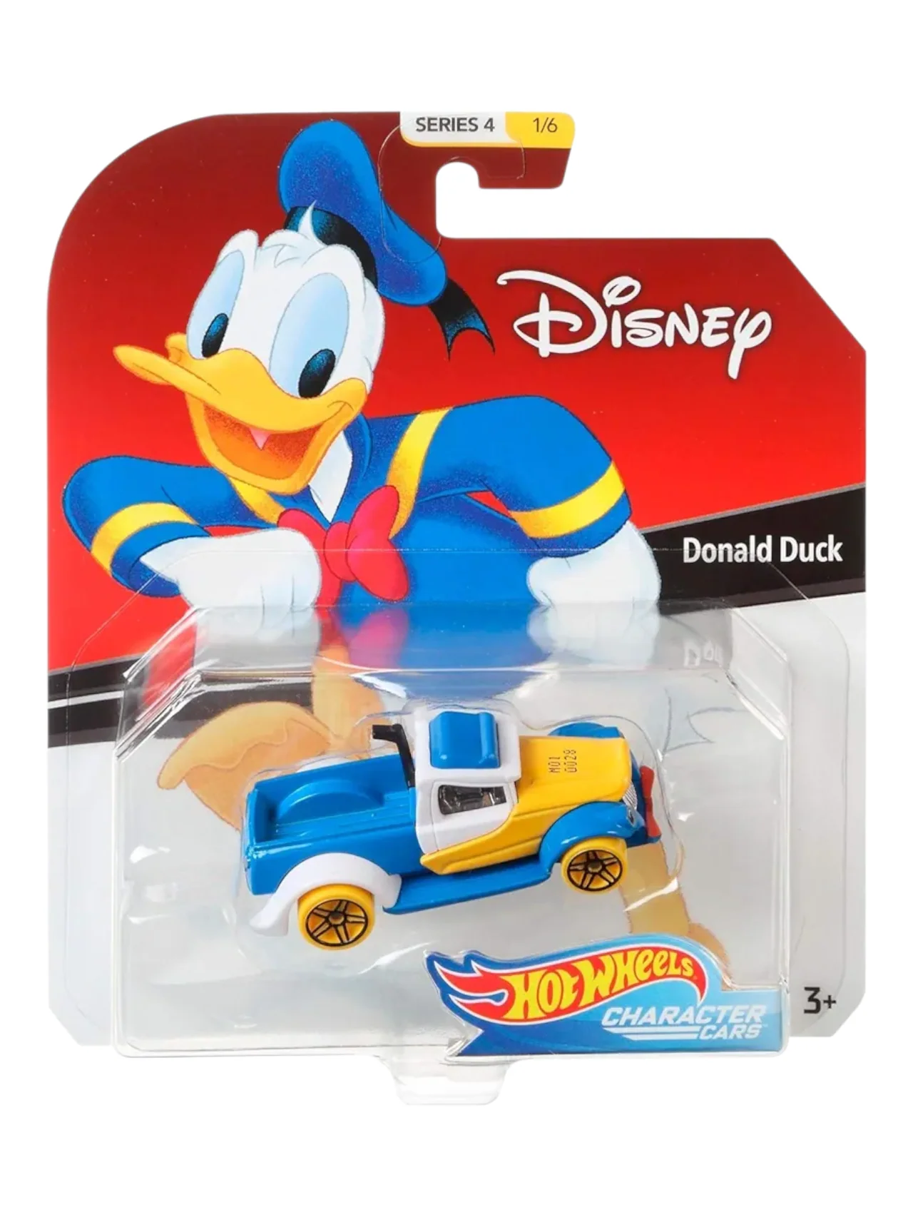 Hotwheels Character Cars Donald Duck Series 4 Disney Premium 1:64 Scale - Image 5
