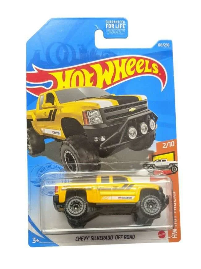 Hotwheels Chevy Silverado off Road Imported Mainline 1:64 Scale