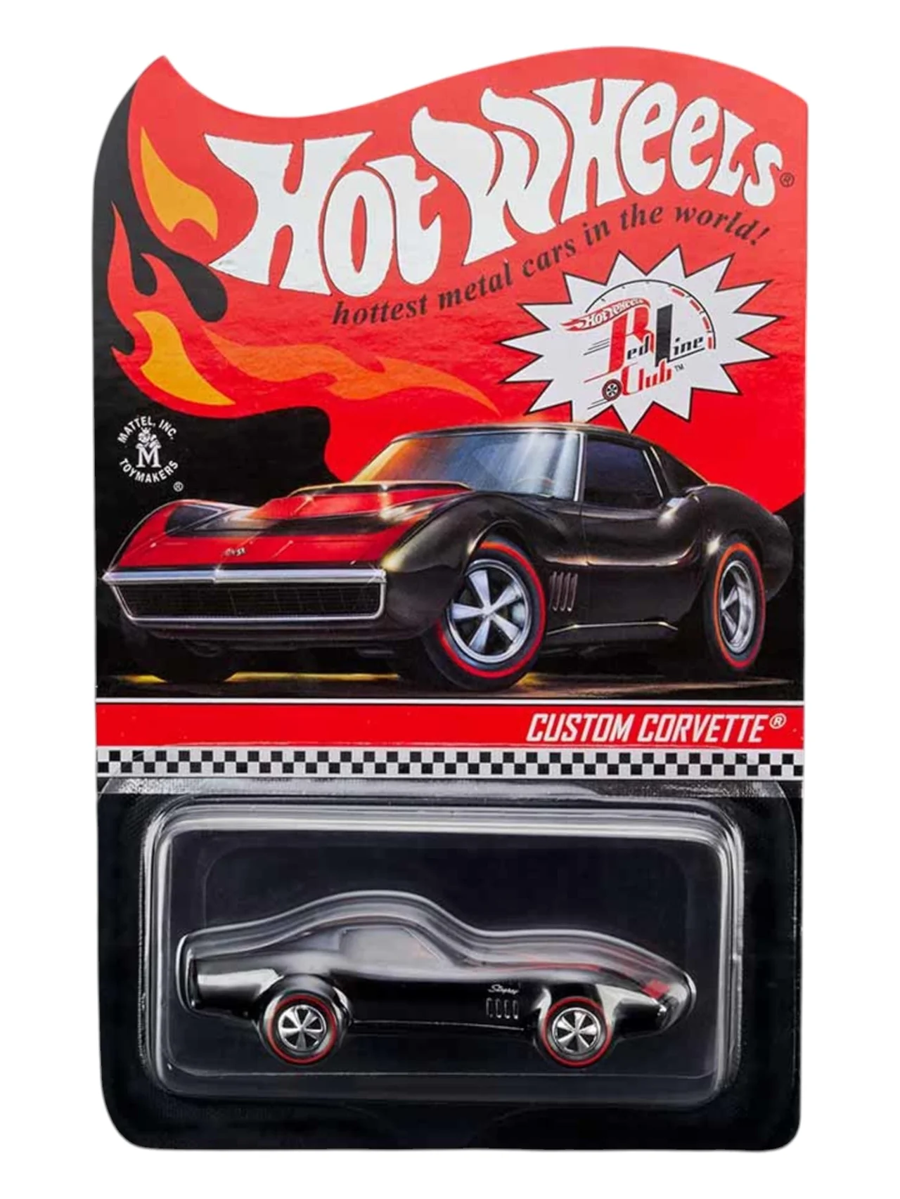HotWheels Custom Corvette RLC 1:64 Scale (With Protector)