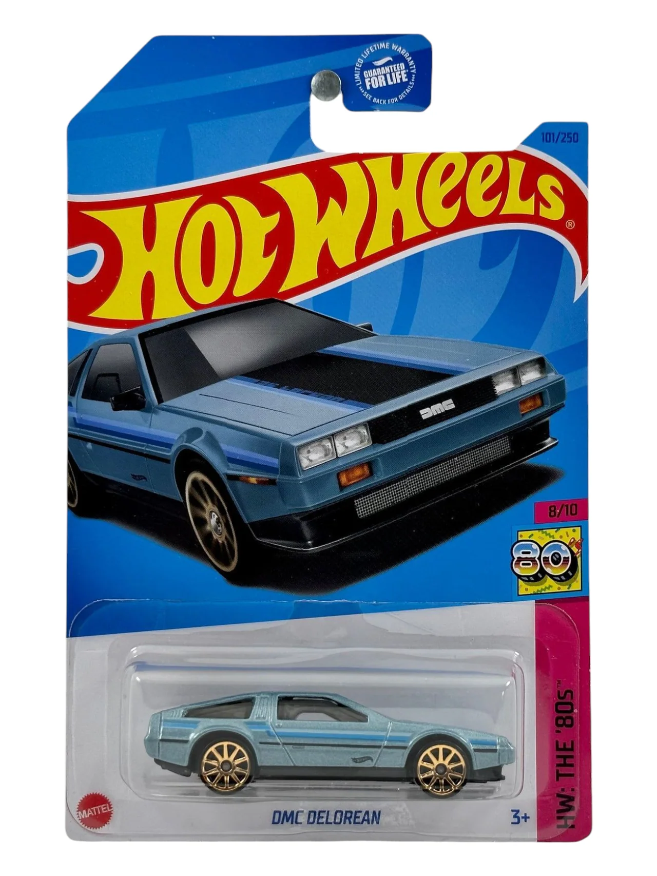 HotWheels DMC Delorean Imported Mainline 1:64 Scale HKG84-M7C5