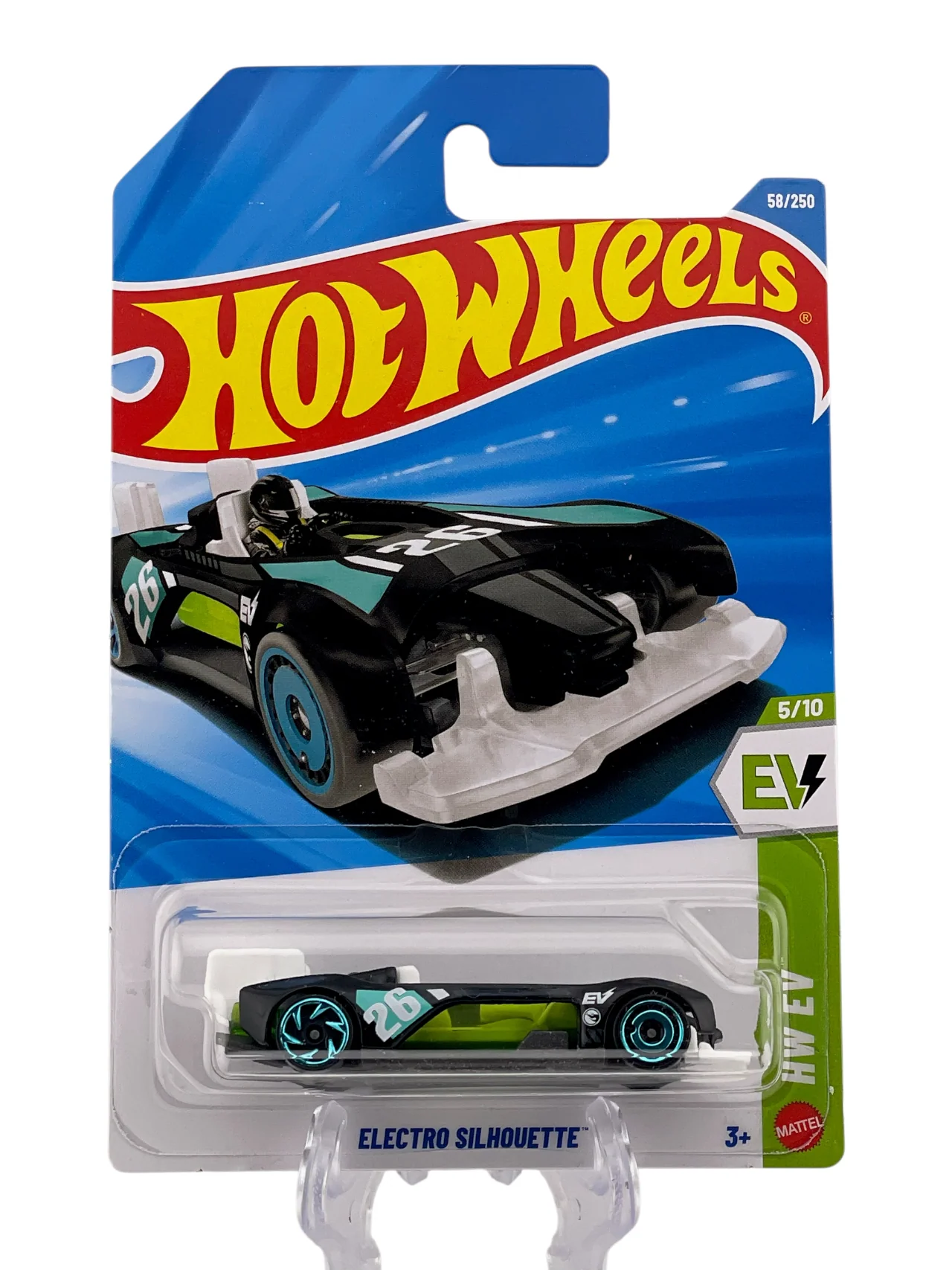 HotWheels Electro Silhouette Imported Mainline (Treasure Hunt) 1:64 Scale