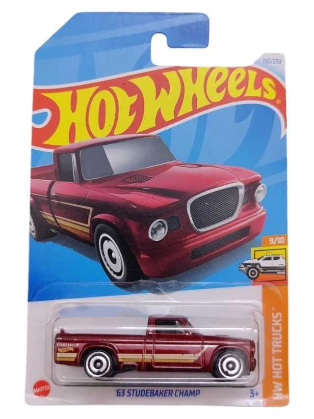 Hotwheels Exclusive 63 Studebaker Champ Imported Mainline 1:64 Scale