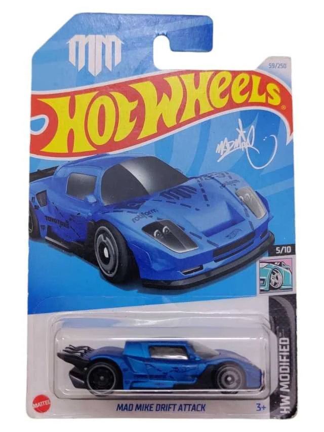Hotwheels Mad Mike Drift Attack imported mainline 1:64 Scale