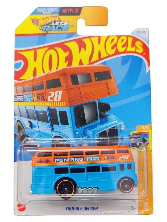 Hotwheels Trouble Decker imported mainline 1:64 Scale