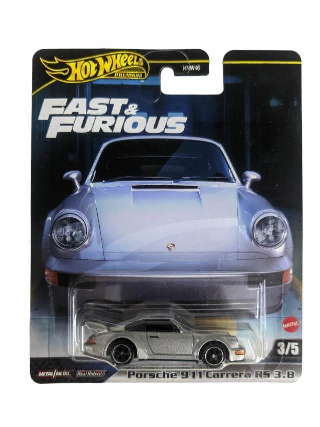 Hotwheels Fast and Furious Porsche 911 Carrera rs 3.8 Imported Premium 1:64 Scale