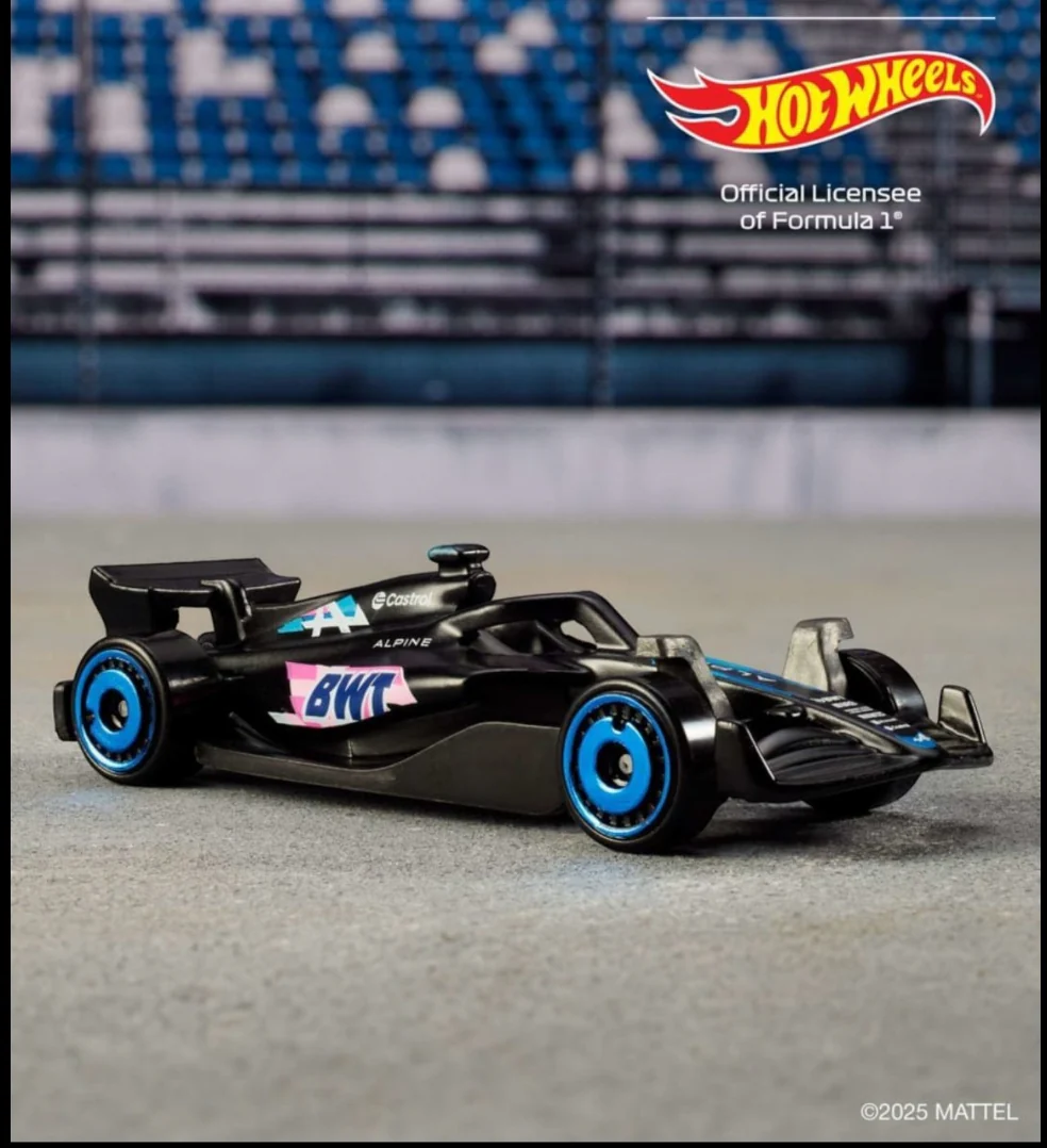 HotWheels Formula 1 (F1) Pack of 5 (McLaren,Alpine,Visa,Kick,Moneygram) Imported 1:64 Scale JGF58 - Image 3