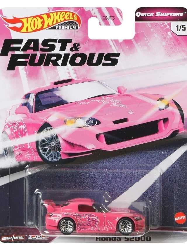 Hotwheels Honda s2000 Fast and Furious Quick Shifters Imported Premium 1:64 Scale