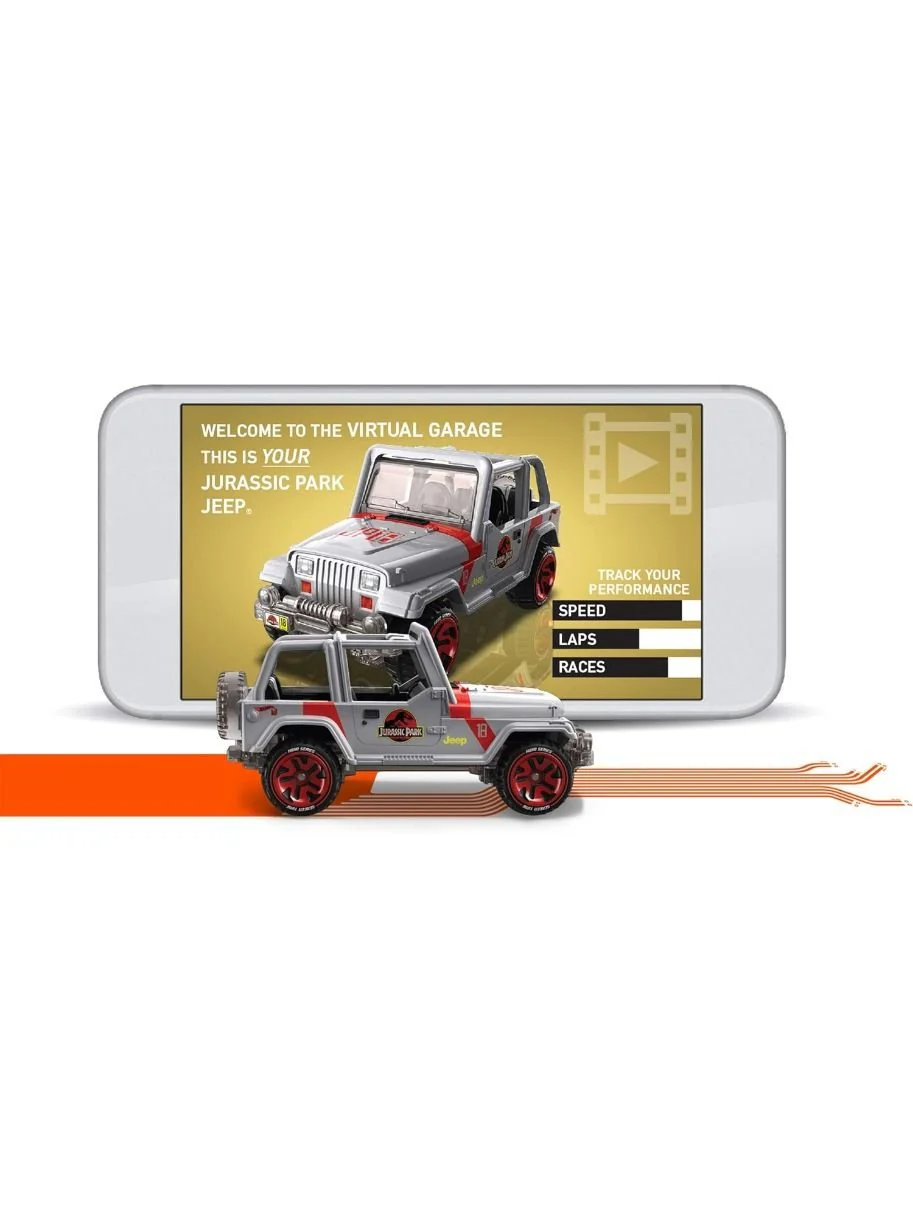 Hotwheels ID Jurassic Park Jeep - Image 3