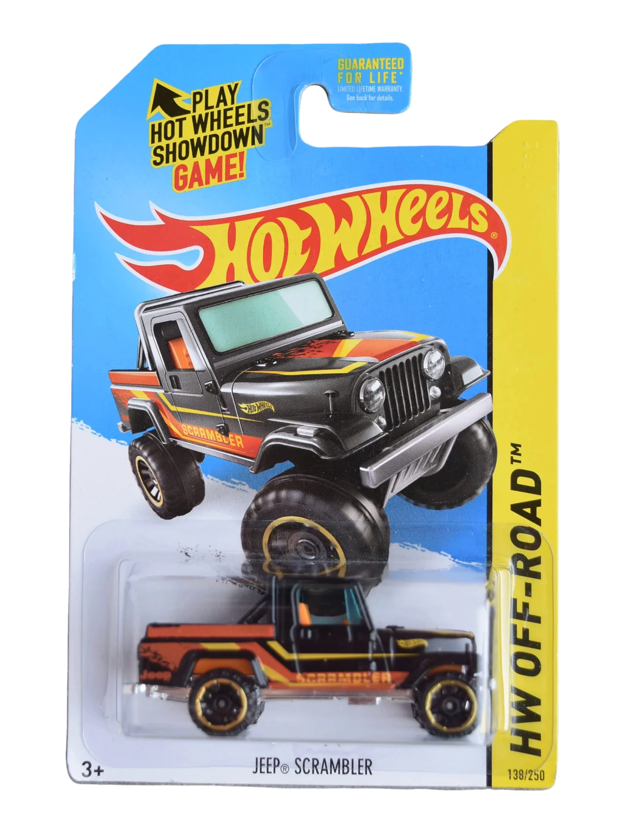 HotWheels Jeep Scrambler Imported Mainline 1:64 Scale BFF79-07B3