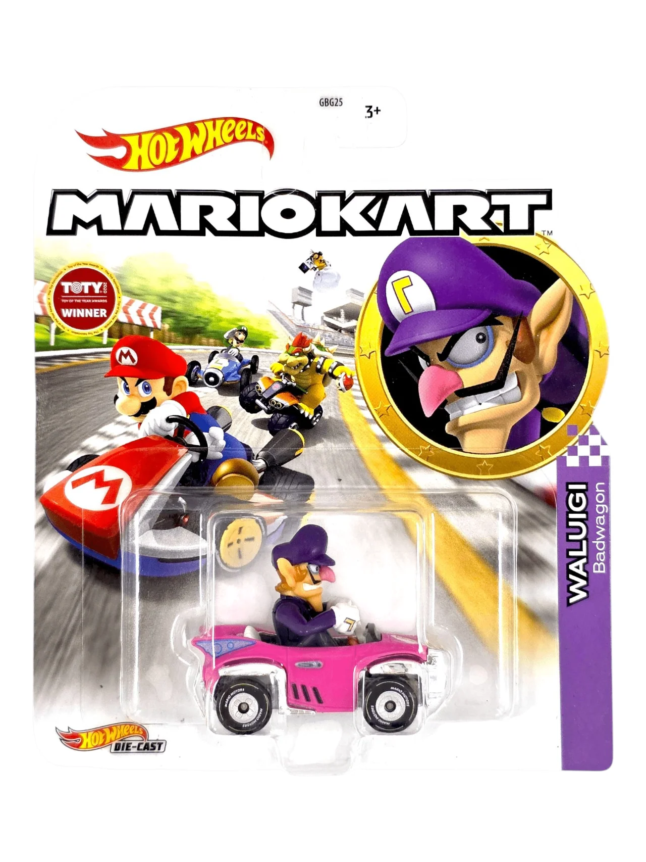 HotWheels Mariokart Waluigi Badwagon 1:64 Scale