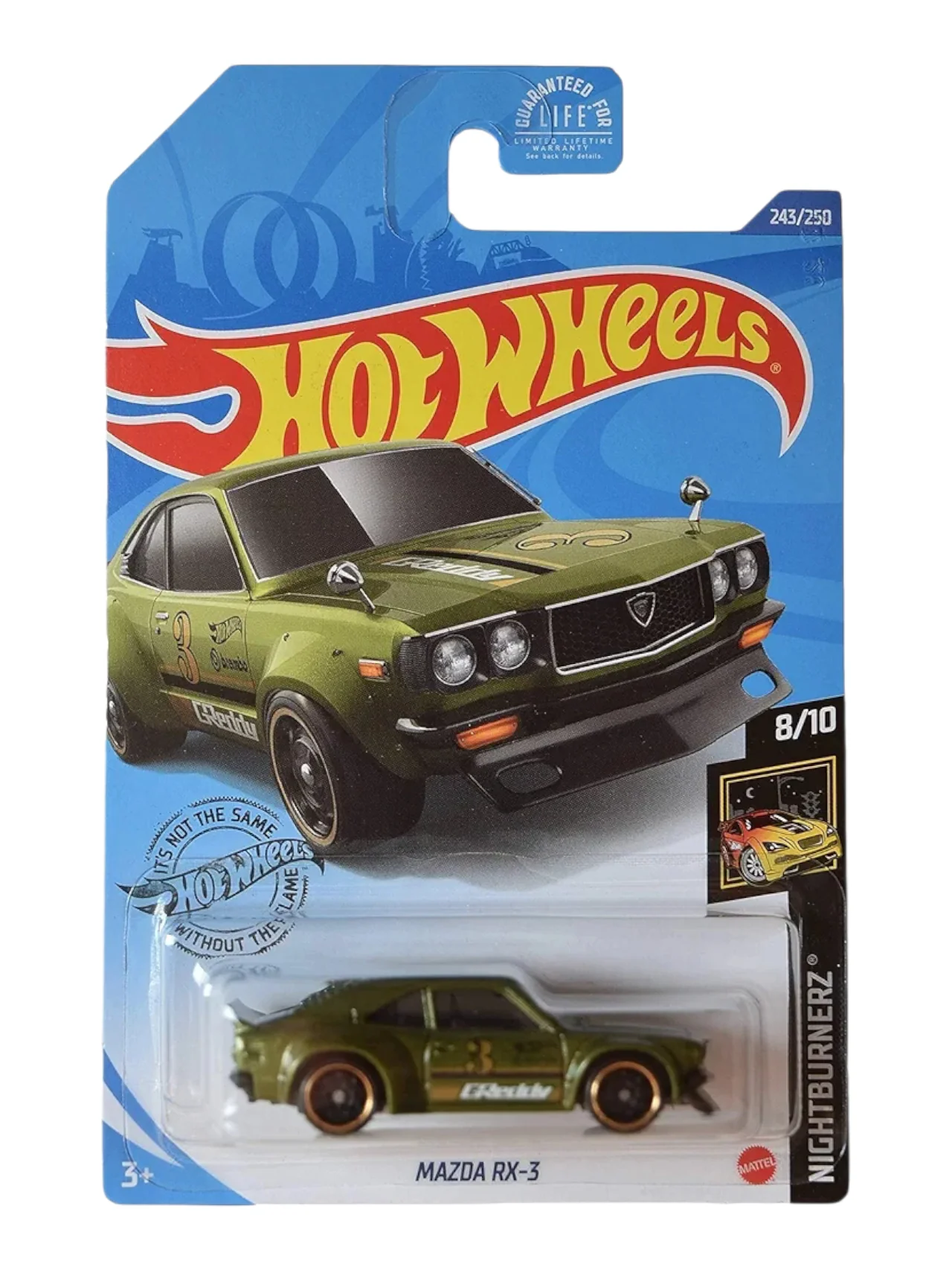 HotWheels Mazda RX-3 Imported Mainline 1:64 Scale GHD17-D7C6 - Image 2