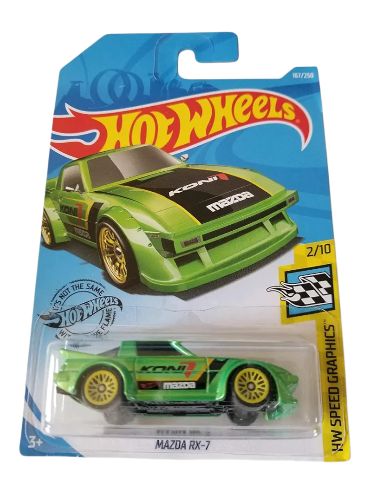HotWheels mazda rx-7 Imported Mainline 1:64 Scale FYD81-D7C3