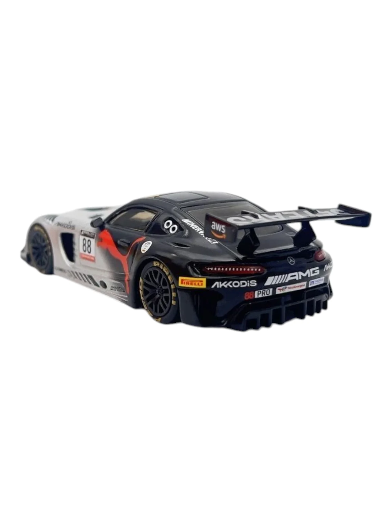 HotWheels Mercedes-AMG GT3 Imported Premium 1:43 Scale (With protector) - Image 4