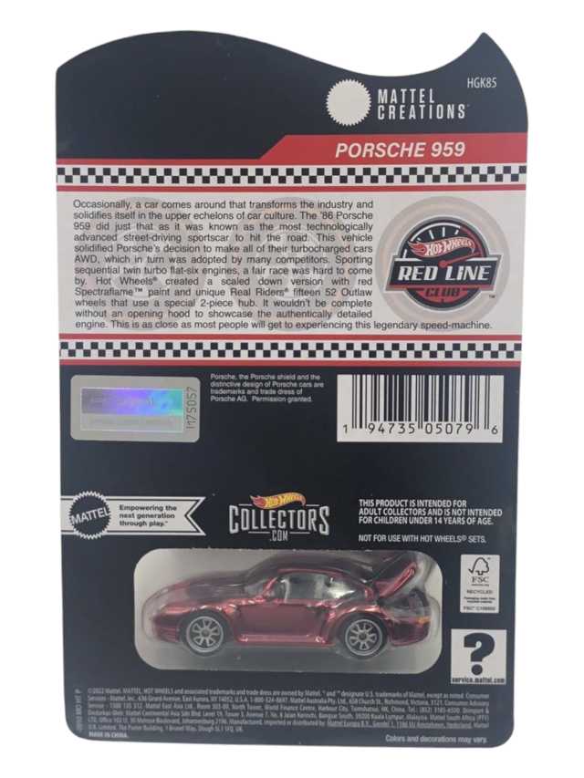 Hotwheels Porsche 959 RLC - Image 18