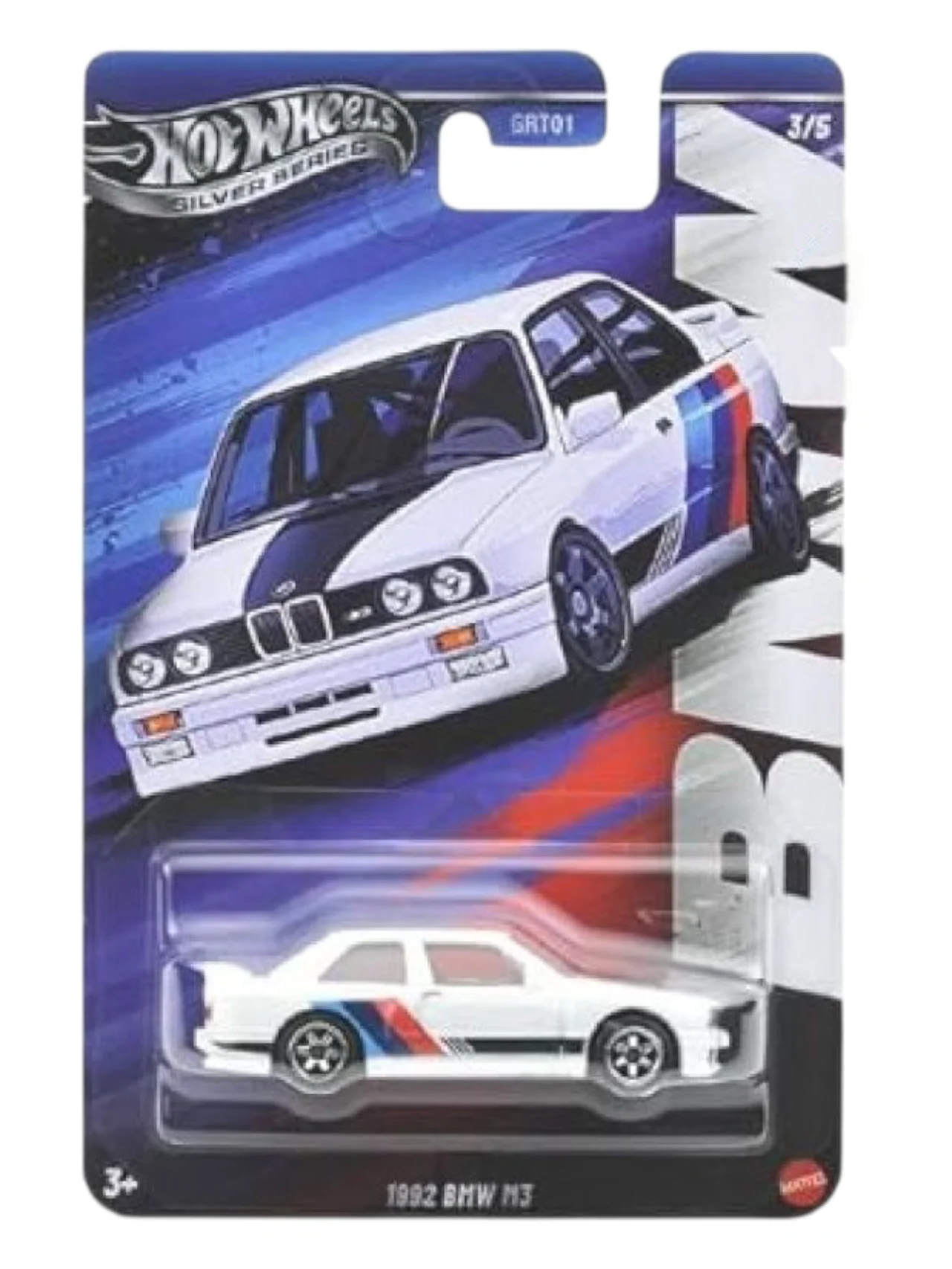 HotWheels Silver Series BMW Set of 5 Imported Mainline Card Art 1:64 Scale - Image 4