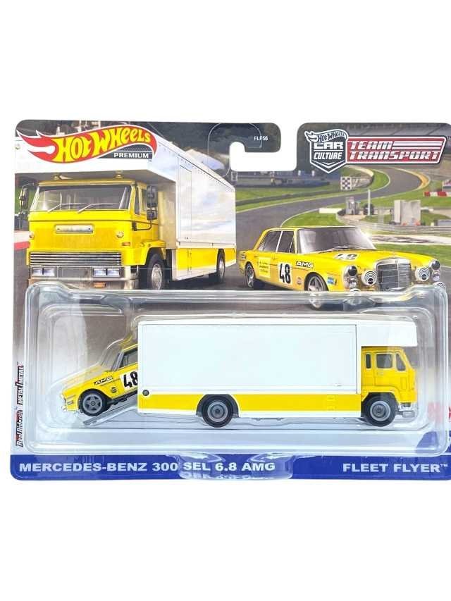 Hotwheels Team Transport Mercedes Benz 300 sel AMG Imported 1:64 Scale