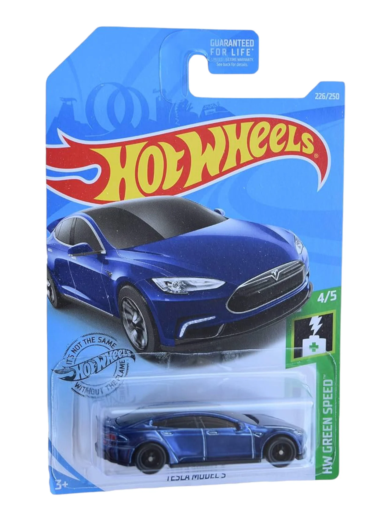 HotWheels Tesla Model S Imported Mainline 1:64 Scale - Image 2