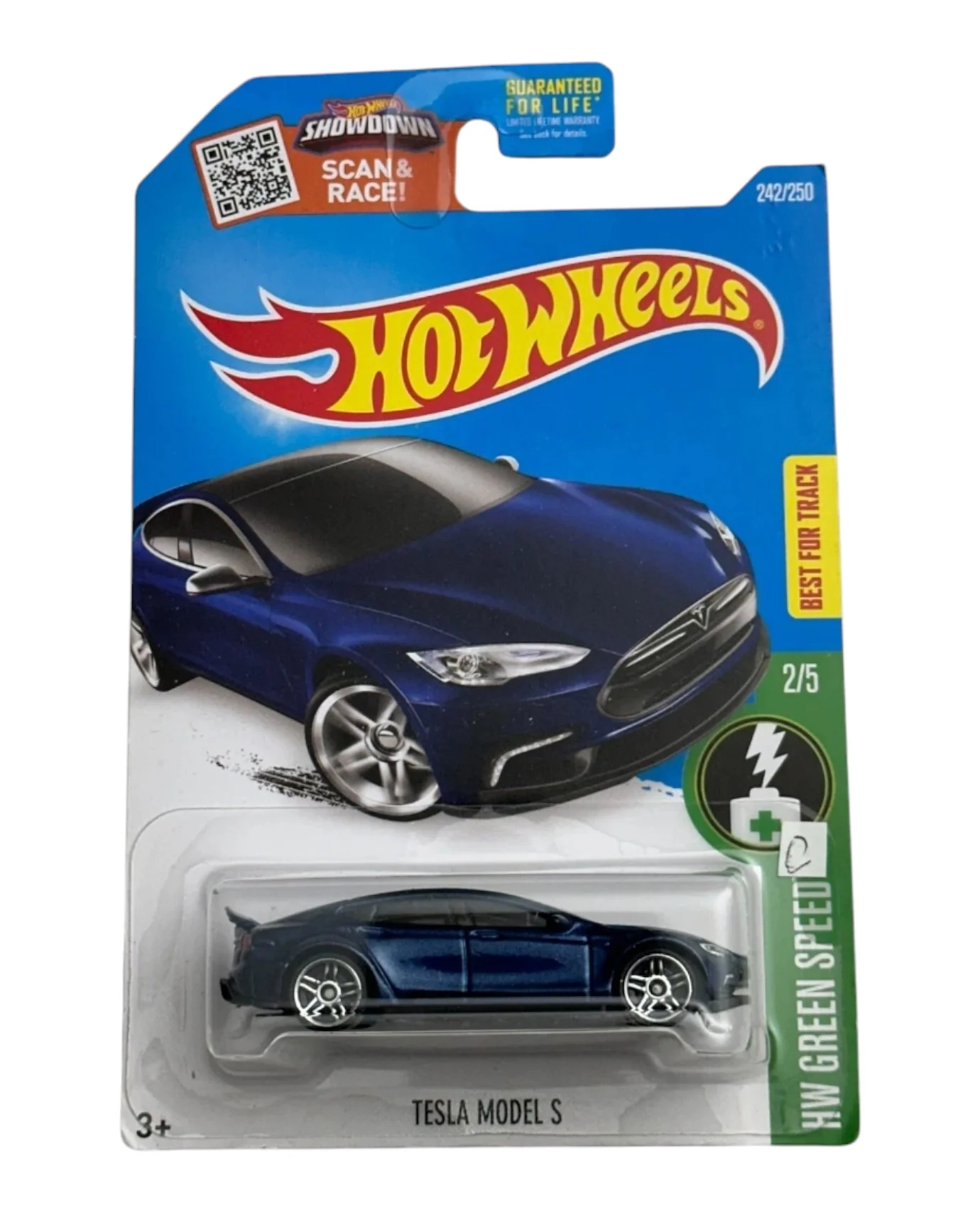 Hotwheels Tesla model s imported mainline 1:64 Scale