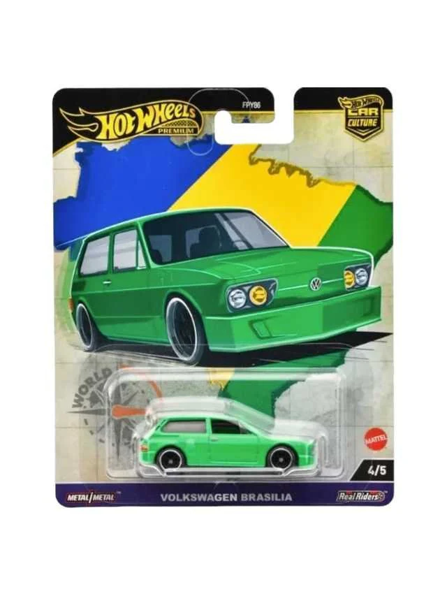 HotWheels Volkswagen Brasilia imported Premium 1:64 Scale