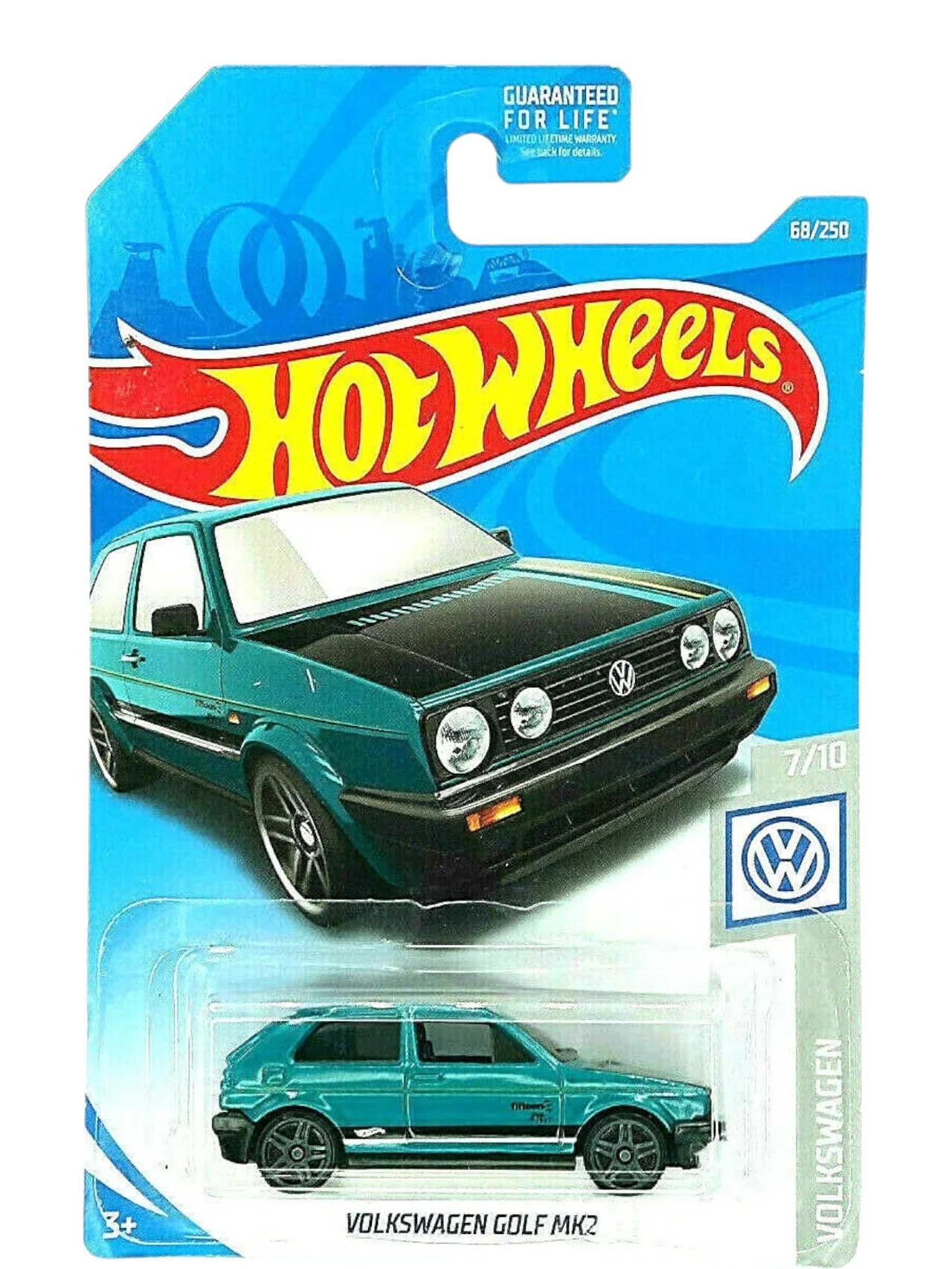Hotwheels Volkswagen Golf MK2 Imported Mainline 1:64 Scale
