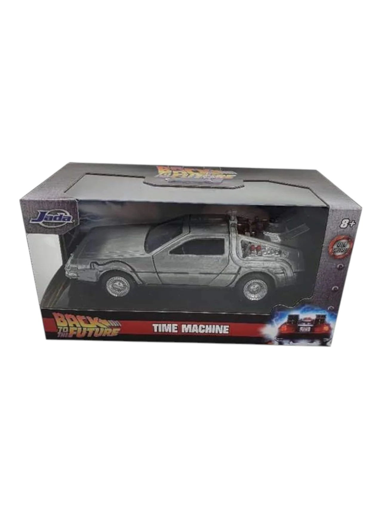 Jada Back To The Future Time Machine 1:32 Scale Diecast - Image 3