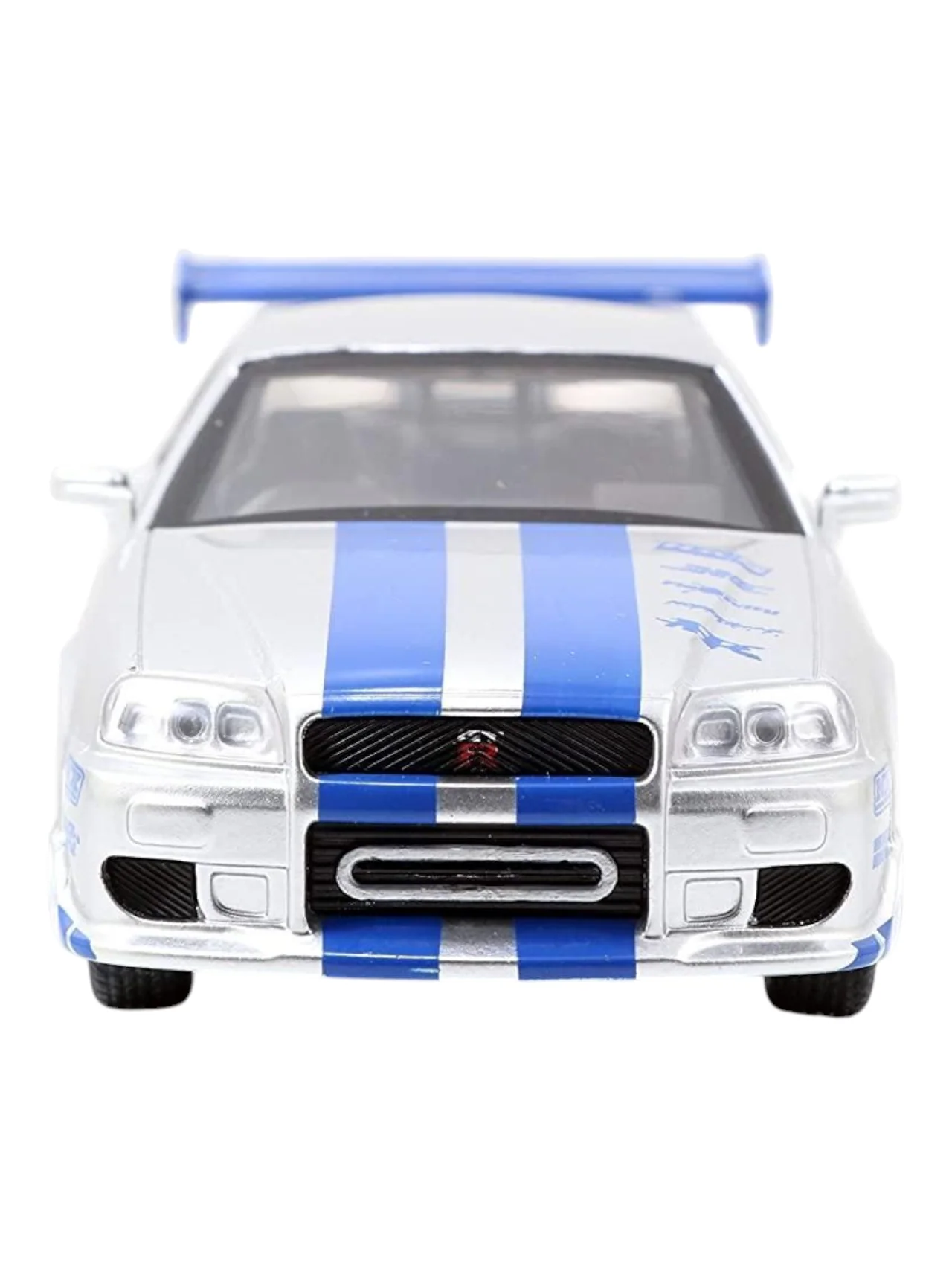 Jada Fast and Furious Brian's Nissan Skyline GT-R (R34) 1:32 Scale Diecast - Image 4