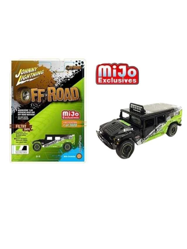 Johnny Lightning Hummer H1 Wagon Off Road - Image 2
