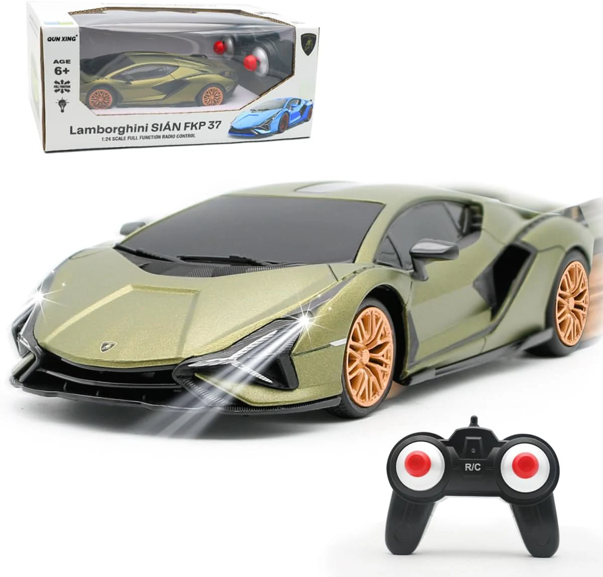 Lamborghini Sian FKP 37 Full Function Remote Control Car 1:24 Scale (Official Licensed Product) - Image 14