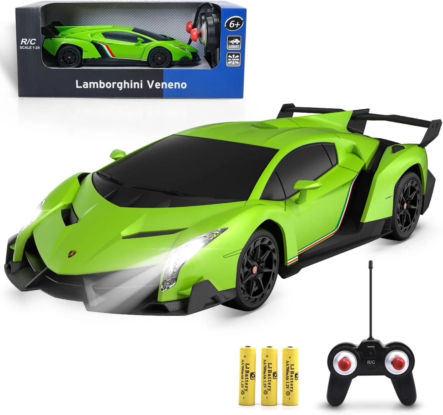 Lamborghini Veneno Full Function Remote Control Car 1:24 Scale (Official Licensed Product) - Image 7