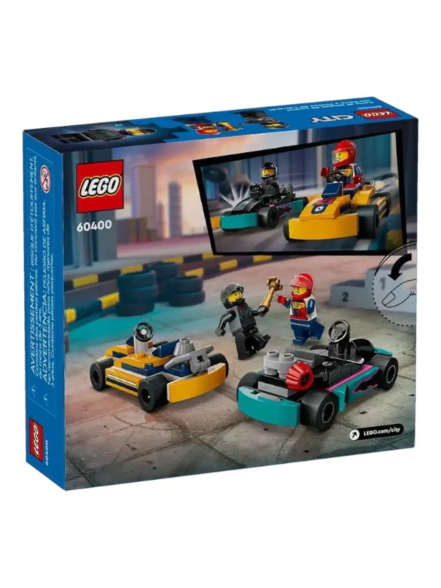 LEGO® City Go-Karts and Race Drivers 60400 - Image 2