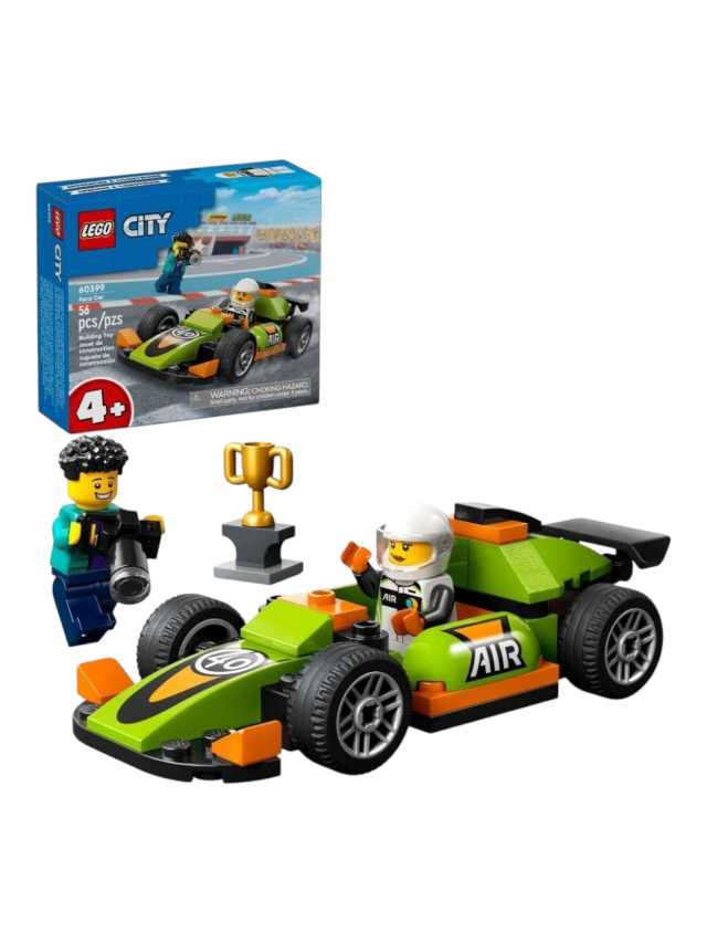 LEGO City Racing Green Race Car 60399 - Image 3