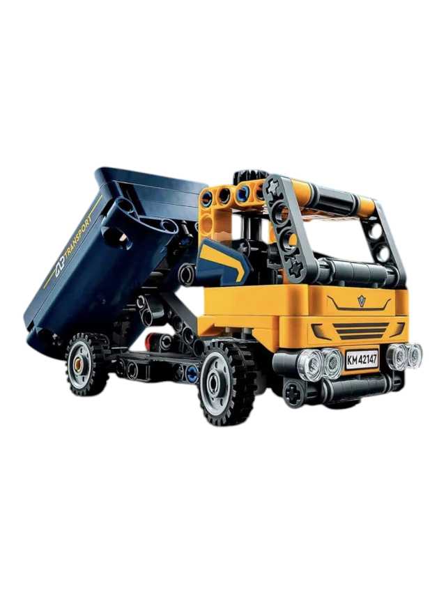 LEGO Technic Dump Truck 42147 Building Toy Set (177 Pcs) - Image 6