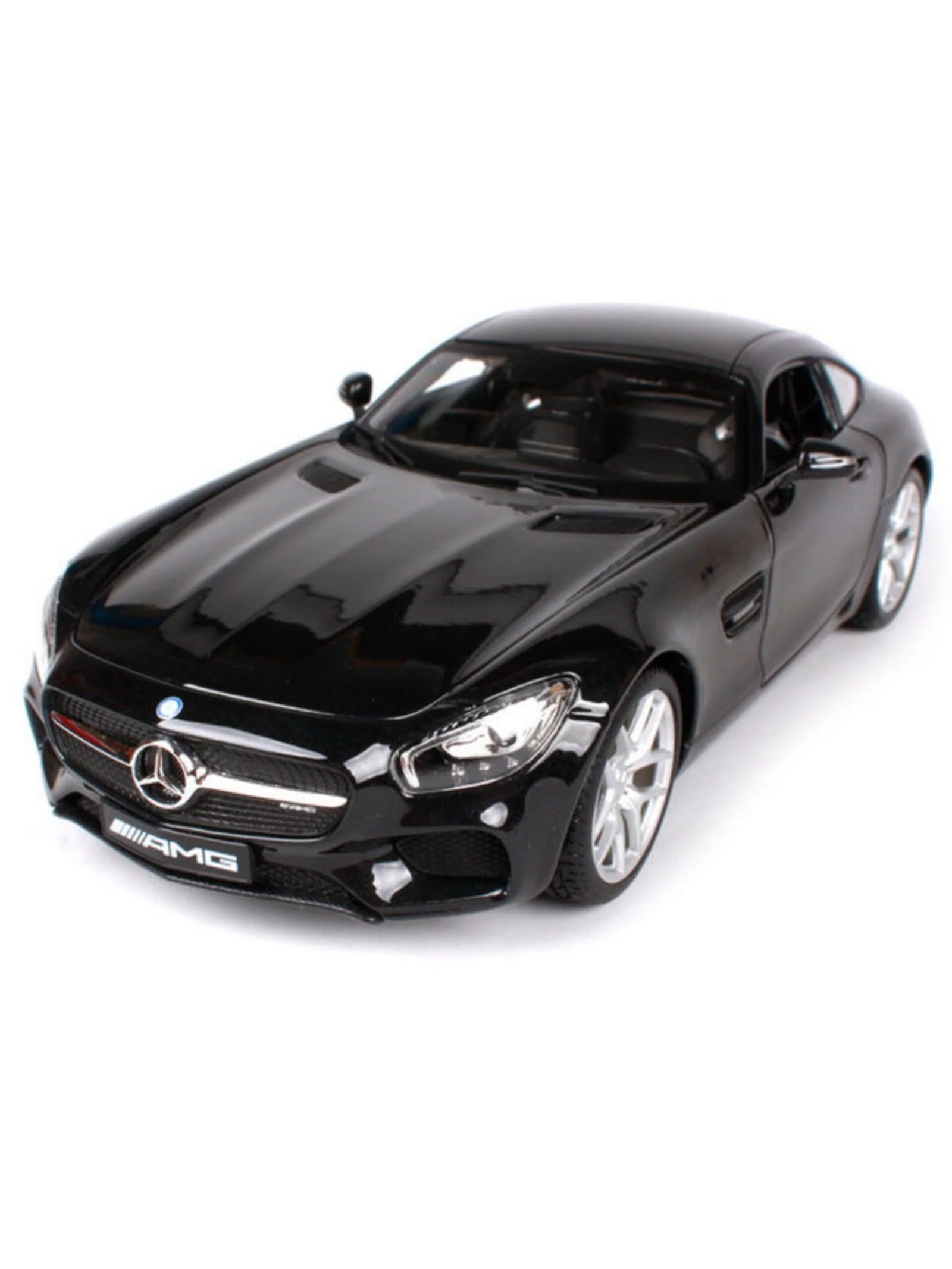 MAISTO 1:18 Special Edition Mercedes-AMG GT (Black)(box damage car mint condition) - Image 2
