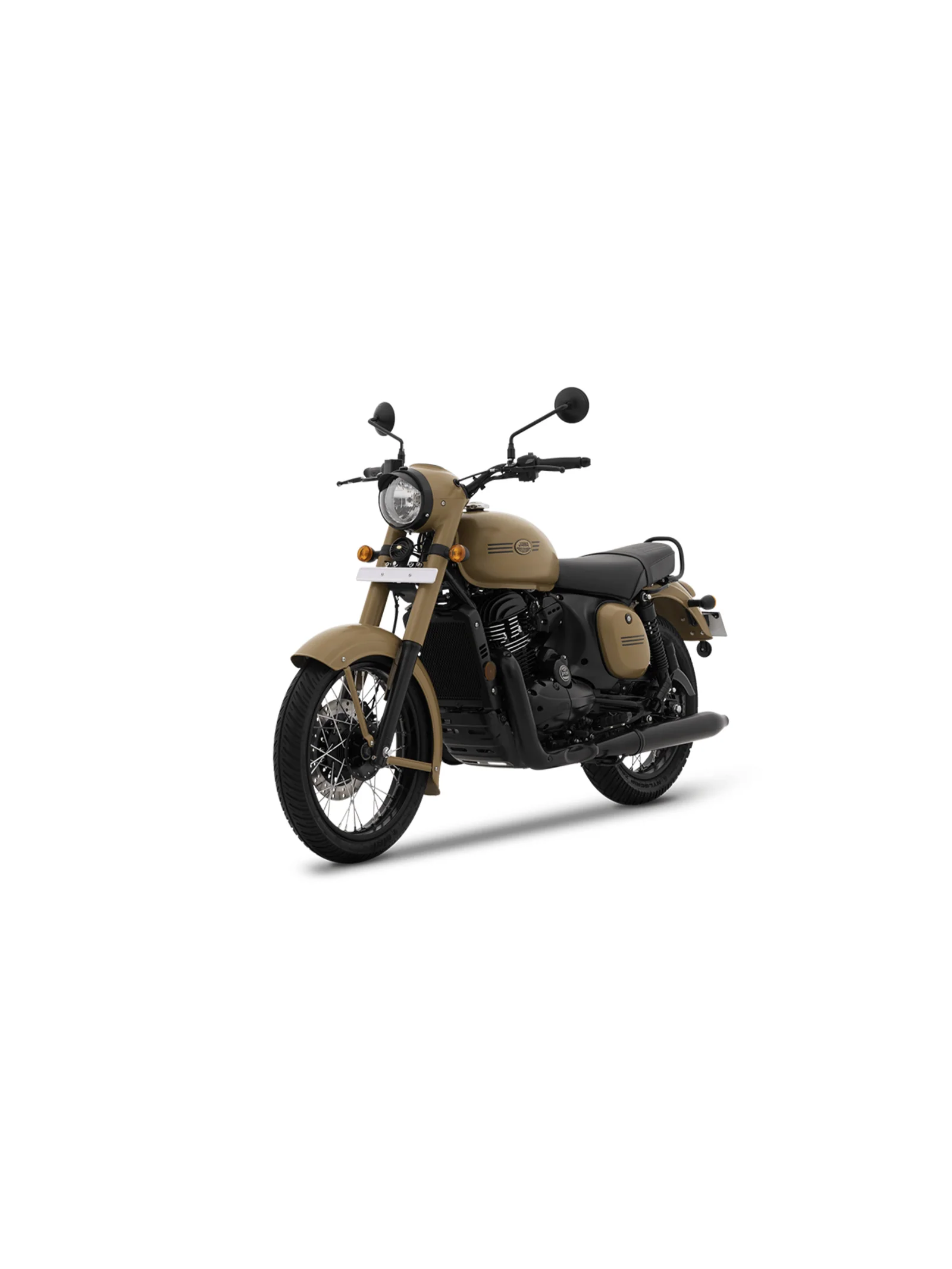 Maisto Jawa Midnight Brown Miniature Model Bikes 1:18 - Image 4