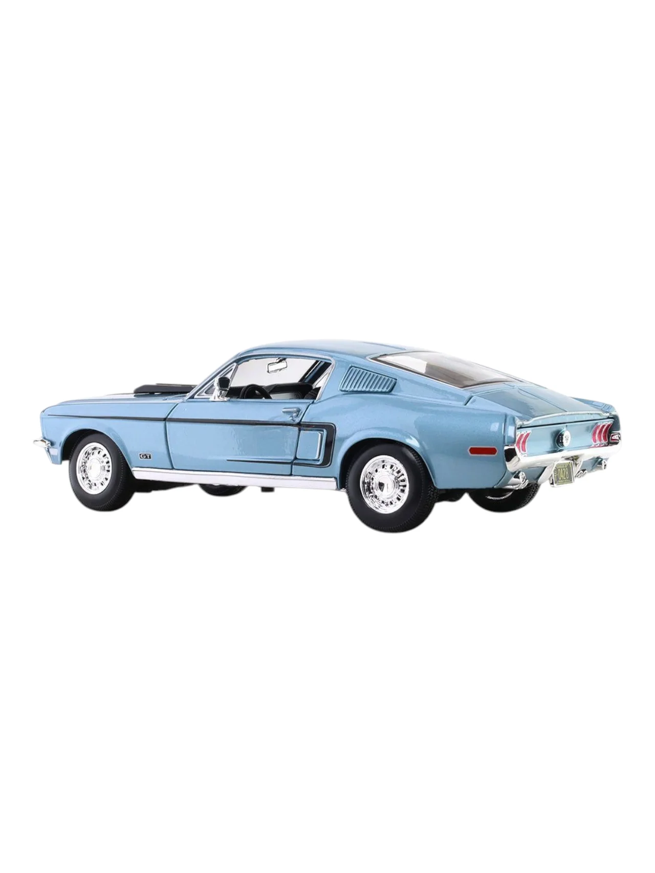 Maisto Special Collection Series 1968 Ford Mustang GT Cobra Jet 1:18 Scale Diecast - Image 3