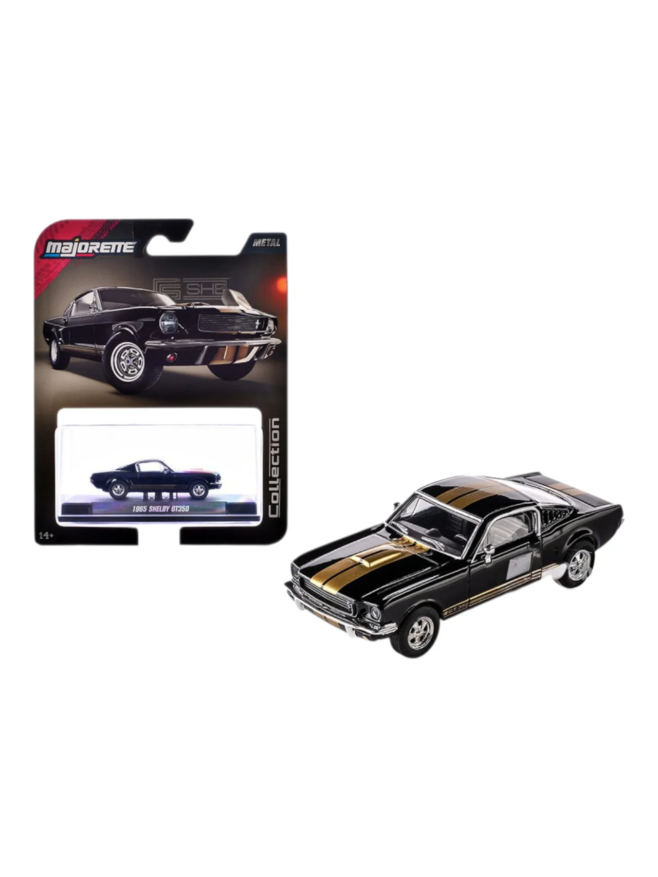 Majorette wave 3 1965 Shelby Gt - 350 1:64 Scale