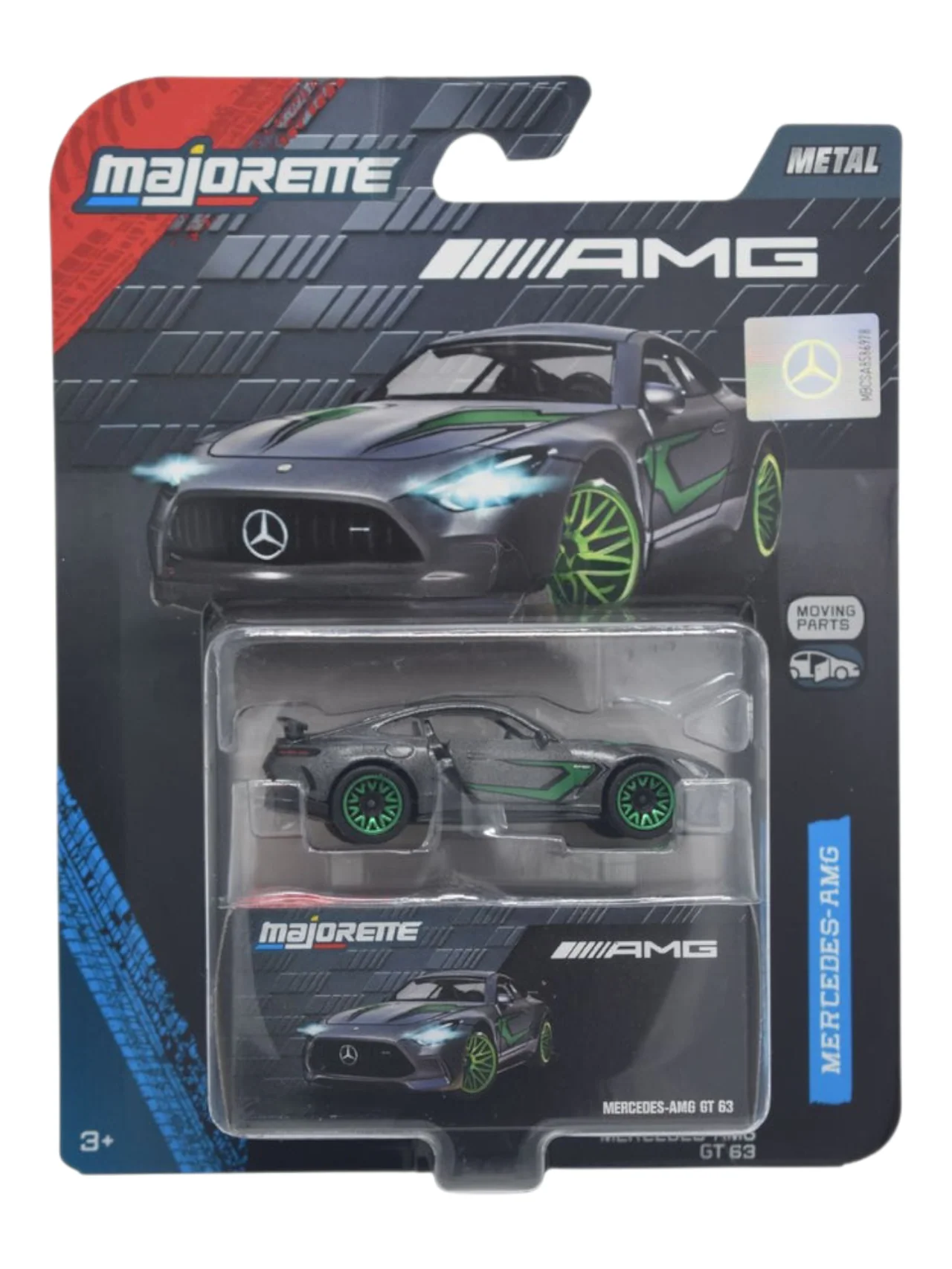 Majorette amg Mercedes amg gt 63 Imported Premium car 1:64 Scale 8502101000 - Image 2