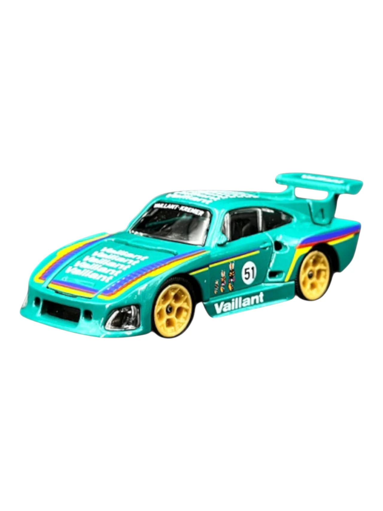 Majorette porsche 935 k3 vaillant premium car 1:64 Scale 8502101001 - Image 2