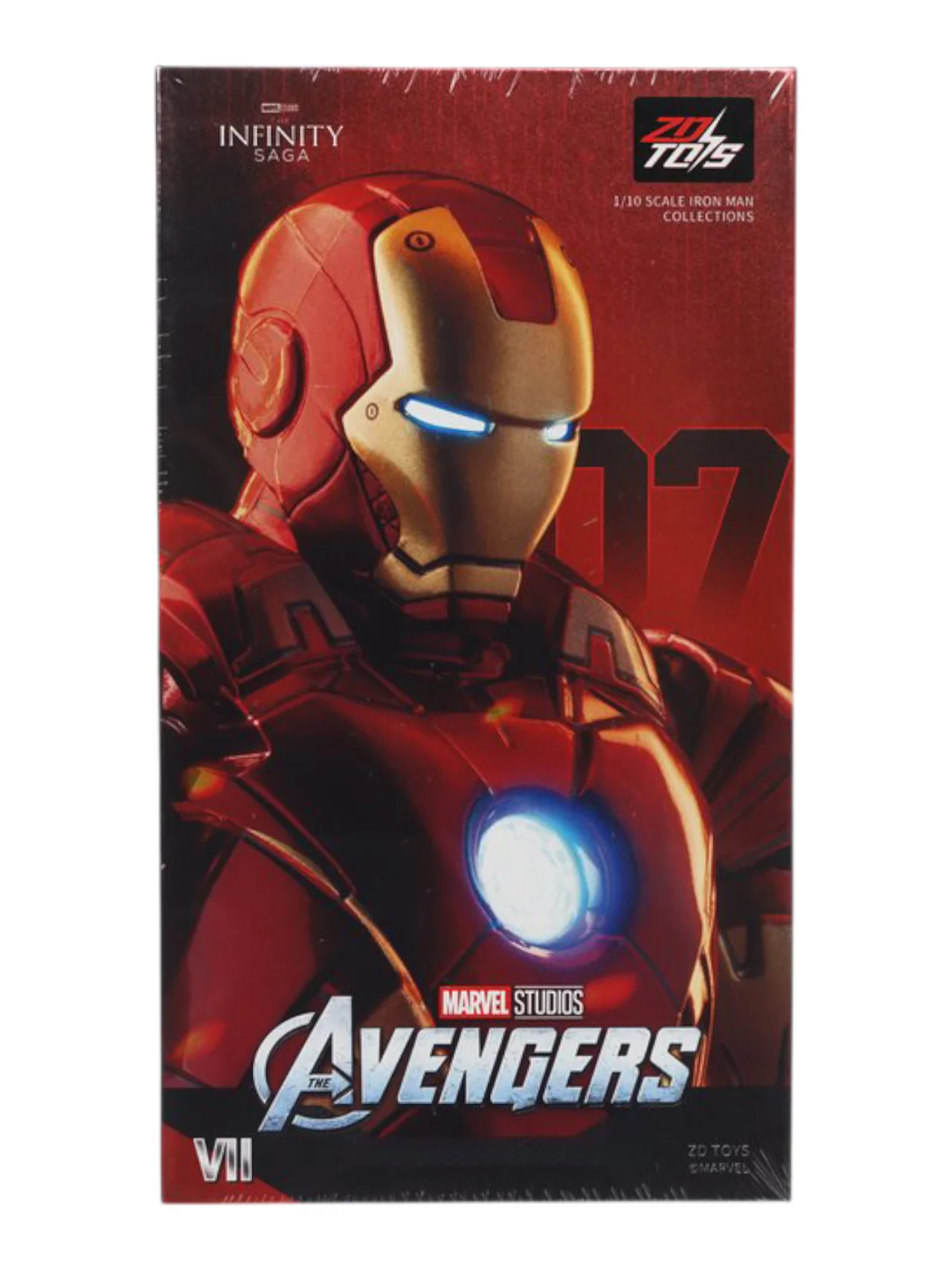 Marvel Studio Avengers Infinity Saga Luminous Version ZD Toys Imported 1:10 Scale