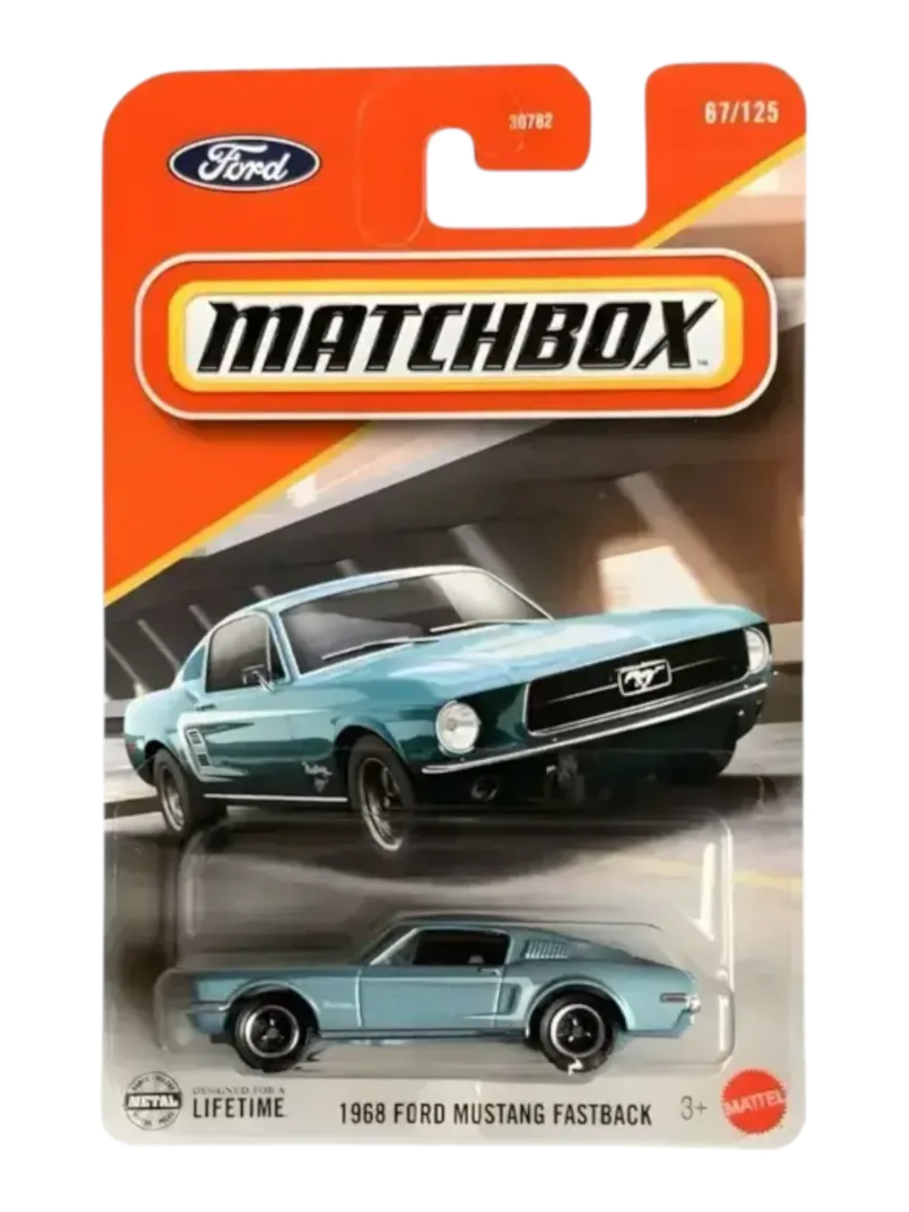 Matchbox 1968 ford mustang fastback Imported mainline 1:64 Scale - Image 2