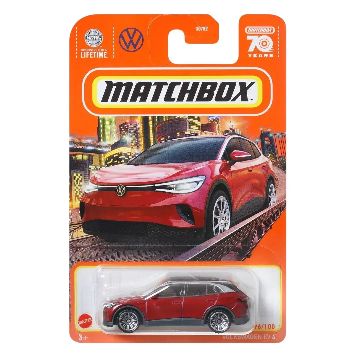 Matchbox Volkswagen ev 4 Mainline Imported 1:64 scale - Image 2
