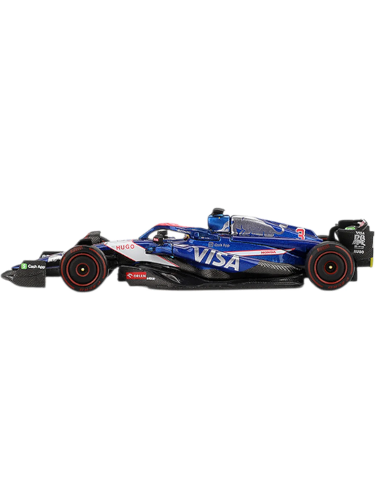 Mini GT #1006: RB VCARB 01 #3 Daniel Ricciardo 2024 F1 2024 Bahrain GP 1:64 Scale - Image 4