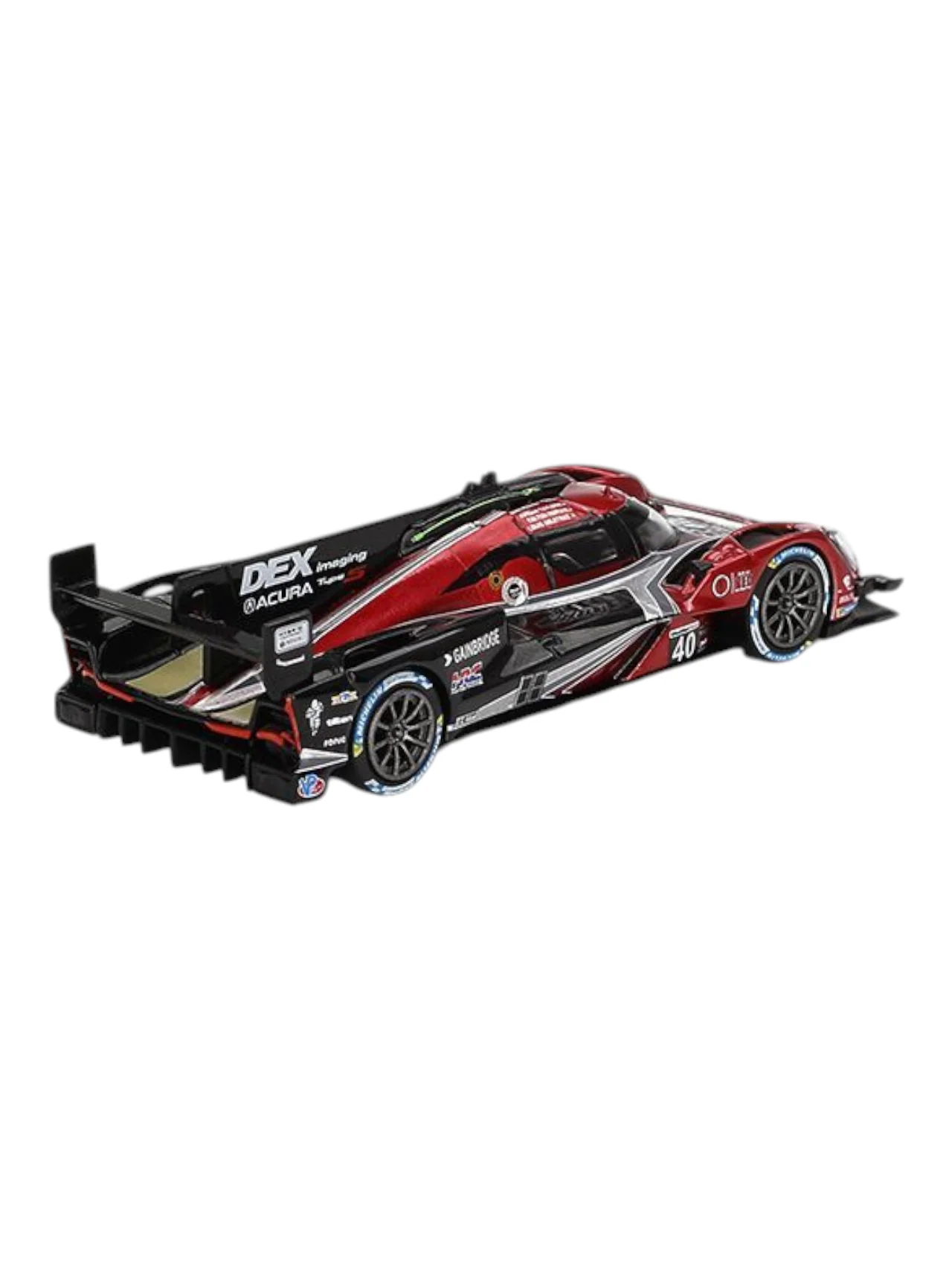 Mini GT Acura ARX-06 GTP #40 (2024 IMSA Sebring 12Hrs Winner No.40 DEX Imaging) 1:64 Scale - Image 3