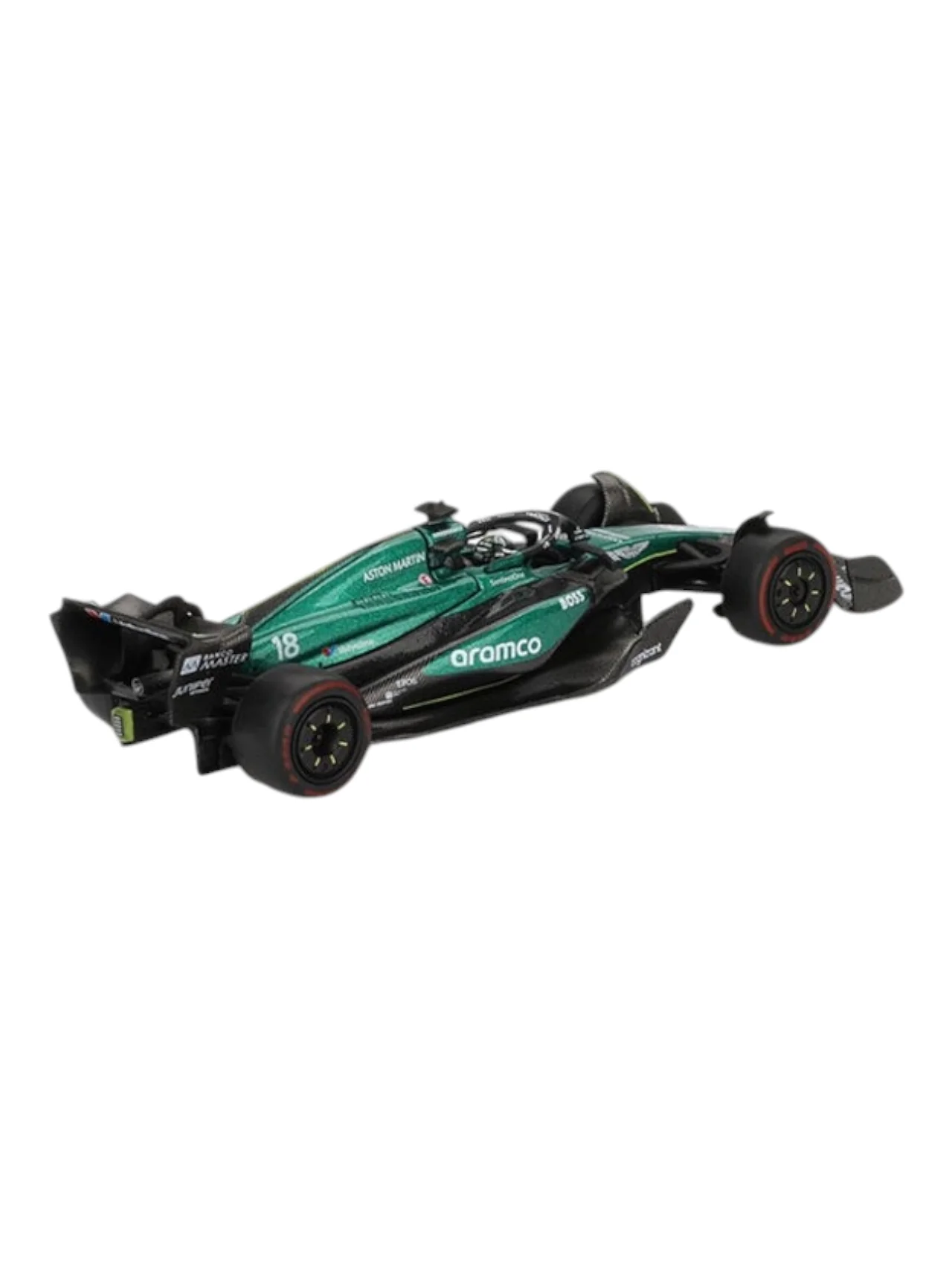 Mini GT Aston Martin amr24#18 2024 bahrain gp lance stroll code-1001 1:64 Scale - Image 3