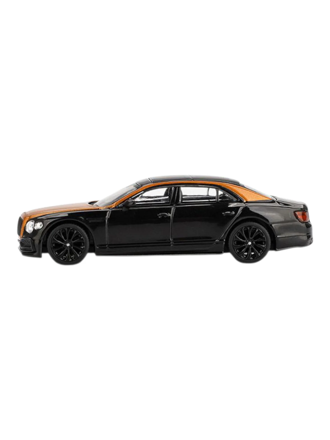 Mini GT Bentley Flying Spur (Orange Flame/Onyx) Code-991 1:64 Scale - Image 3