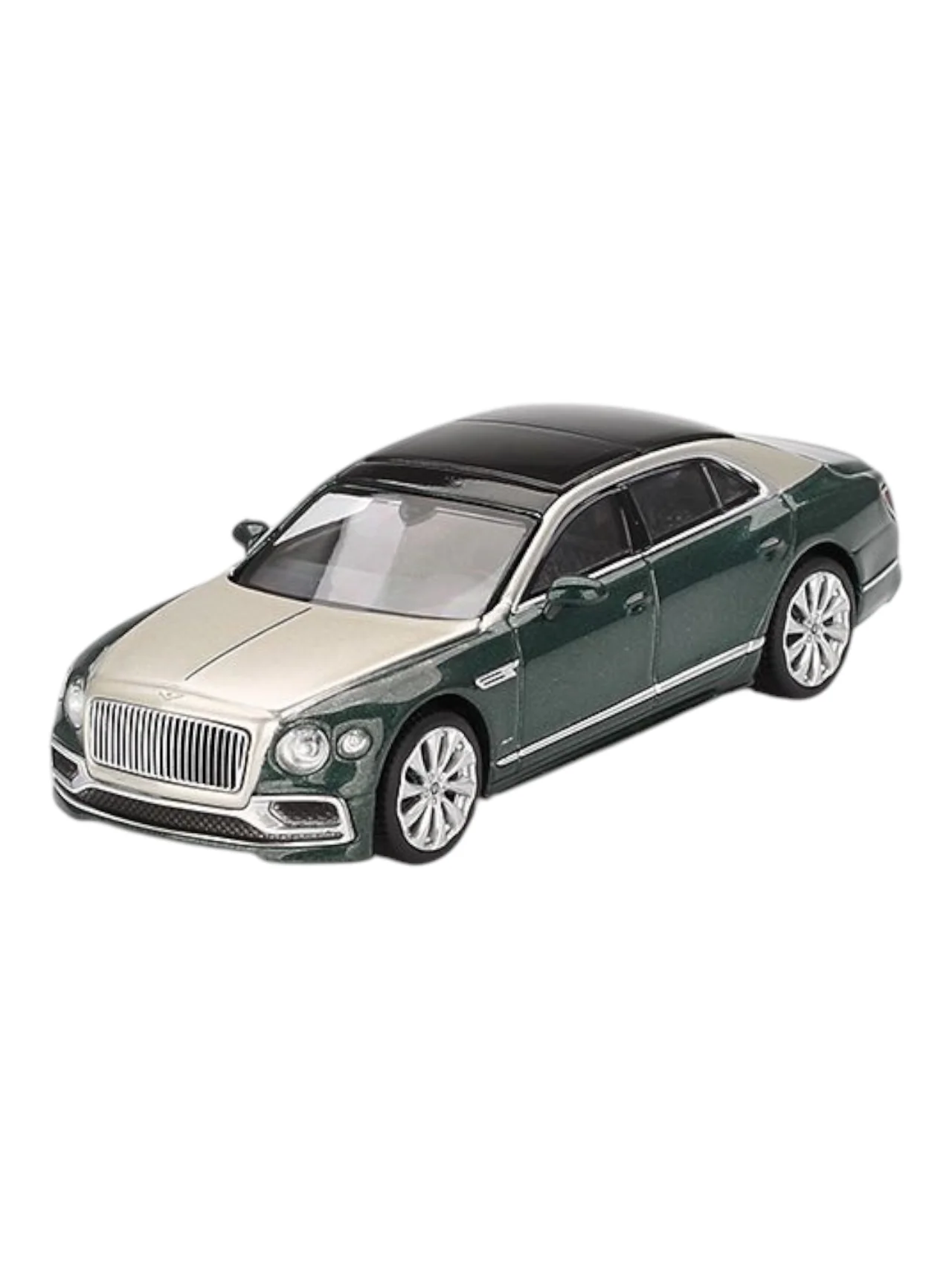 Mini GT Bentley Flying Spur (White Sand Verdant) 1:64 Scale - Image 2